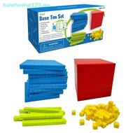 hanzhenhai123   1 Set Kids Math Plaything Ten Hundred Thousand Blos Complete Kit Math Blos Plastic B