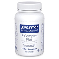 Pure Encapsulations B-Complex Plus | B Vitamins Supplement 100% Original Product From USA