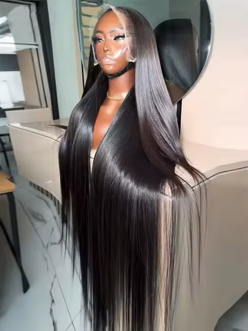 30 32 Inch 300 Density Bone Straight 13X4 Hd Lace Frontal Wig Wear Go 5x5 Glueless Wig Pre Plucked H