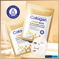 มาส์กหน้า Sadoer Mask Collagen เพิ่มคอลลาเจนให้ผิวหน้า ช่วยลดการเกิดริ้วรอยและเส้นย่อยบนผิว