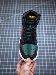 Nike Dunk SB High RESN Gucci 丹宁Gucci配色 古驰联名