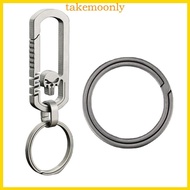 TAK Key Rings for Keychains Carabiner Keychain Rings Stylish Metal Keychain Supplies