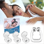 Safe Reusable Mini Silicone Nasal Breathing Dilator/ Auxiliary Sleeping Snoring Stop Nose Clip/ Unis