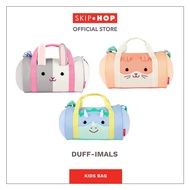 Skip Hop Duff-imals Bag | Kids Bag 2-in-1 Plush Doll & Duffel Bag with Cute Animal Characters