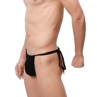 T T001 UzHot Sexy Japanese Sumo Cotton Fat Men's T-Pants Thong Men's Underwear 11004 Black