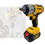 DEWALT บล็อกไฟฟ้าไร้สาย DCF887 ประแจไฟฟ้าไร้แปรงถ่าน 20V/21V แบตเตอรี่ 2 ก้อน แรงบิดสูง 550–950 N m 