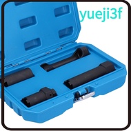 YUEJI 4PCS Injector Socket Set, 25mm 27mm 29mm 30mm Anti-Rust  Injector Socket, Durable Universal De