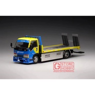 Peako Model x YES Model 1:64 Flatbed Tow Truck "SPOON SPORTS"