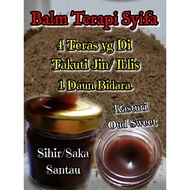 YG Syifa Therapy balm 4 Terraces Feared By Jinn 1 Leaf bidara kasturi oud sweet sngt Fragrant Windy