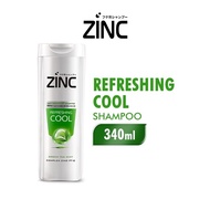 Zinc Shampoo Refreshing Cool 340 Bottle ML