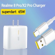 Realme 8 pro charger Realme 65W Charger for realme x2 PRO OPPO Reno 6  Reno 5 Find X F19 Pro Q2 XT