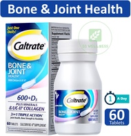 👍Caltrate Bone &amp; Joint Health 60 Tablets ✅ UCII &amp; Calcium &amp; Minerals Flexible Joints Strong Bones in 1🚀Ship Out in 1 Day