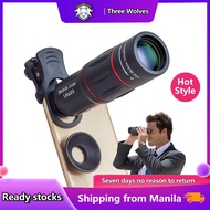 APEXEL Universal 18x25 Monocular Zoom HD Optical Cell Phone Lens Observing Survey 18X Telephoto Lens