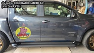 บันไดข้าง COLORADO CAB/4ประตู สีดำ (ทรง D-MAX20)