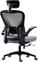 【SG Stock】883+ Ergonomic Office Chair, Home Office Mesh Chair, High Back Desk Chair with Lumbar Support &amp; adjustment Armrest &amp; Seat Height, Tilt Function, Swivel Silent Rolling (Black&amp;Grey)