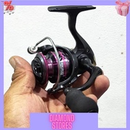 Super fishing reel HE & HB 500,800,1000,2000,3000 handle & metal spool