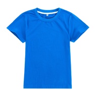 Korea Korea 2026 Blank Fixed Cartoon Short-Sleeved Foreign Trade Cross-Border T-Shirt Children's Clo