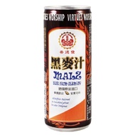 【崇德發】易開罐黑麥汁250ml*24罐(箱)