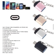 OTG Adapter Metal F11 USB To TYPE C USB 3.0 OTG Adapter Converter With Chain (NOT FLASHDISK)
