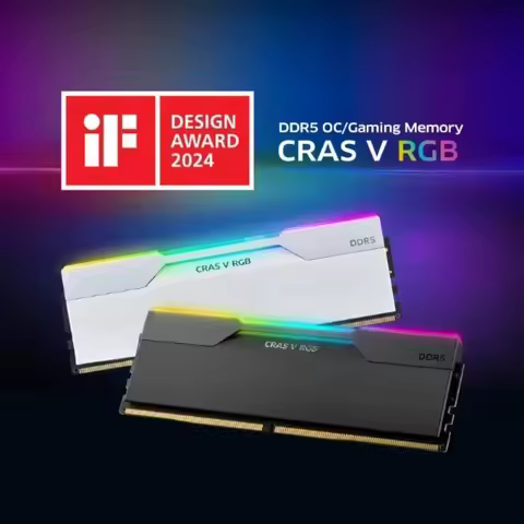 Gaming Desktop RAM 32GB Kit 2x16GB DDR5 6000MHz CL30 1.35V White XMP 3.0 Expo Ready Memory US shippe