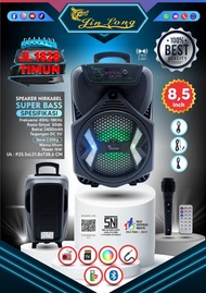 SPEAKER JINLONG JL 1828 TIMUN | Speaker Bluetooth Plus Mic Dan Remote Jinlong JL 1828 Timun