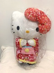⭐️全新 Hello Kitty 中古 日本和風 公仔 L