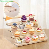 SEPTEMBER Acrylic Storage Display Rack, Transparent 2/3/4/5Layer Doll Figures Model Shelf, Nail Art 