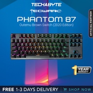 Tecware Phantom 87 Key RGB Mechanical Keyboard (2020 Edition)