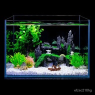 XYHaiyixin Fish Tank Landscape Package Decoration Glass Fish Globe Simulation Aquarium Aquarium Set Rockery Ornamental S