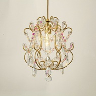 American-Style Crystal Small Chandelier Corridor Light, Corridor Crystal Lights, Aisle Lamp