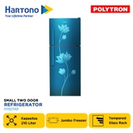 POLYTRON KULKAS 2 PINTU KECIL 2 DOOR SMALL REFRIGERATOR PRB219B