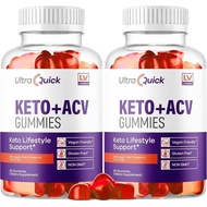 (2 Pack) Ultra Quick Keto ACV Gummies Weight Loss, Ultra Quick Keto ACV Gummies, UltraQuick Keto ACV