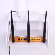 鏤空 雙層 隔板 卧室 無線 路由器 分享器 網路 收納架 客廳 電視機 電視盒架 牆上置物架