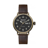 Ingersoll The Trenton Automatic Dial Black Strap Leather Brown Matt Men's Watch I03403