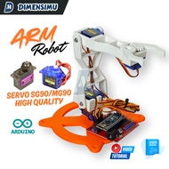 ARM Arduino Robot – DIY Arduino ARM Robot Kit + 4 Servo SG90 + Coding