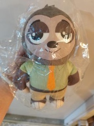 迪士尼動物方城市 樹懶 玩偶