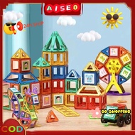 Shipped From Thailand 3D Magnet Tiles 30/60/148Pcs Magnetic Building Blocks Large And Children's Edu