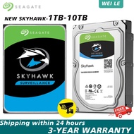 ST Skyhawk CCTV 3.5" DVR HDD Surveillance Hard Drive 7200RPM/5900RPM (10TB/8TB/6TB/4TB/3TB/2TB/1TB)