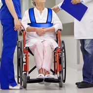 [Kesoto] Wheelchair Cushion Harness Straps Chest Waist Band Wheelchair Seat Belt