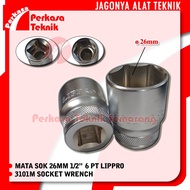 MATA LIPPRO 3101M 26 mm 1/ 2" 6PT Socket Wrench