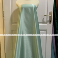 Bahan Kain Furing Satin Velvet Premium Background Backdrop Variasi Hijau Mint Army Avocado Olive Dus