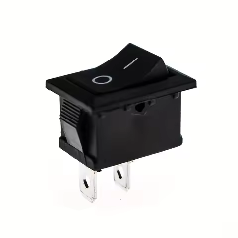 50/100pcs Kcd1 Copper feet 21*15 mm 2PIN Boat Rocker Switch SPST Snap-in ON/OFF Position Snap 6A/250