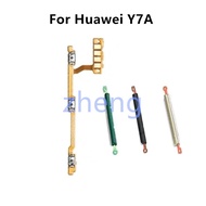 Power Volume Button For Huawei Y7A Power Volume Button Side Key Switch Flex Cable Cellphone Part