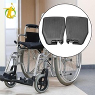 [Asiyy] Wheelchair Footrest Wheelchair Foot Pedal Nonslip Texture Foot Leg Rests Wheelchair Footplates for Adults Pedal Wheelchair