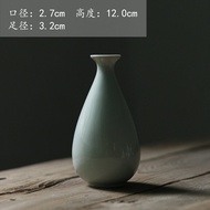 Mini Bình Hoa Gốm Sứ Phong Cách Nhật Bản Bàn Trà Nhỏ Đựng Hoa Trà Đạo Trà Chuông Chai Hoa Đồ Gốm Đồ