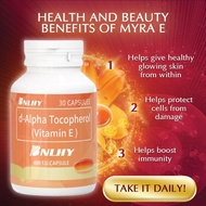 BNLHY E 400 I.U. 30s Bottle (d-Alpha Tocopherol - Vitamin E)