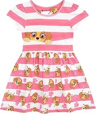 Dress | Girls Summer Soft Cotton Dress | Skye Paw Patrol Girls Dress