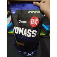 EVOLENE EVOMASS 5lbs 2250 Grams - Mass Gainer Weight Gain Milk Fitness Supplement