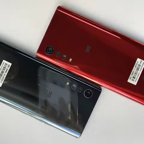 LG G9 5G Mobile Phone VELVET G900TM G900N G900VM 6GB RAM 128GB ROM 6.8'' 48MP+16MP Snapdragon 765G O