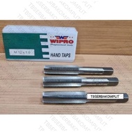 Handtap Wipro M11x1.25 / M11x1.5 / M12x1.0 / M12x1.25 / M12x1.5 / M12x1.75 Hand Tap Right Thread M12